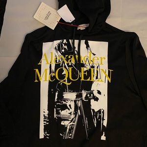 alexander mcqueen hoodie large